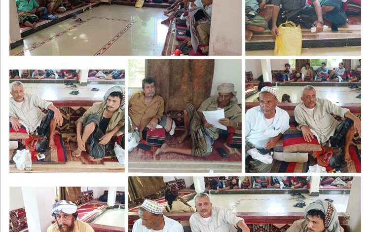 الهيئة الادارية لحلف قبائل المناطق الغربية والشمالية بمديرية تبن تقر مشروع النظام الداخلي للحلف