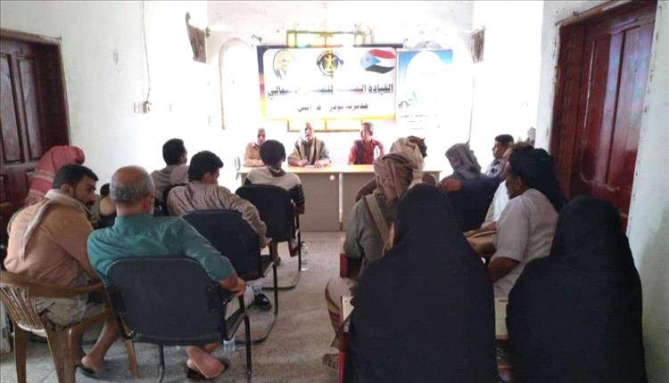 انتقالي لودر يبحث التحديات الأمنية ويؤكد تعزيز الشراكة مع المجتمع