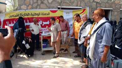 تدشين الجولة الأولى للتحصين ضد فيروس شلل الأطفال المتحوّر في مديرية لودر