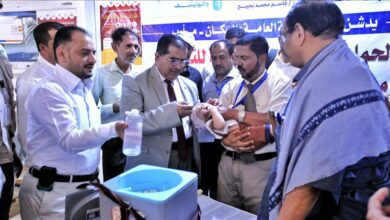 تدشين الجولة الثانية من الحملة الوطنية الطارئة للتحصين ضد شلل الأطفال بمأرب