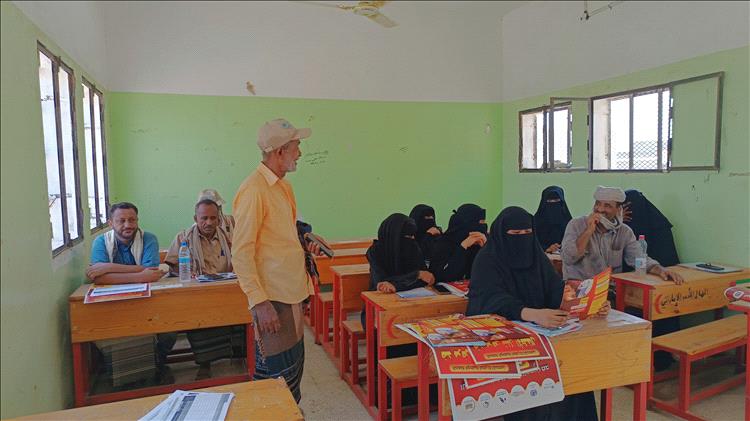 تدشين الحملة التثقيفية المصاحبة لفرق التحصين ضد شلل الأطفال في المضاربة