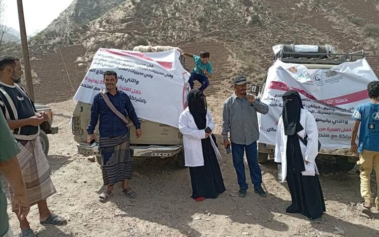 تدشين الحملة الوطنية لتعزيز صحة الأم والوليد بمديرية سرار يافع