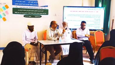 تدشين الدورة التدريبية لمتطوعات التثقيف الصحي بالمهرة