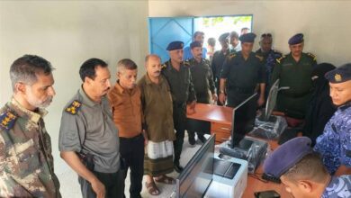 تدشين نظام السجل المدني الإلكتروني في مديرية الشحر