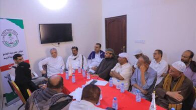 تريم .. قيادات مؤتمر حضرموت الجامع تدعو إلى الحفاظ على النماذج الناجحة في العمل المجتمعي