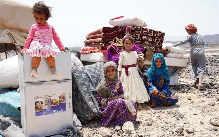تقرير دولي: تصاعد النزوح في اليمن.. أكثر من 8700 شخص فرّوا من منازلهم منذ مطلع 2025