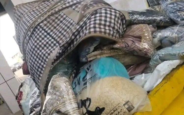 تنبيه مهم للمسافرين عبر منفذ الوديعة: لا تحملوا معكم سوى ملابسكم الشخصية!