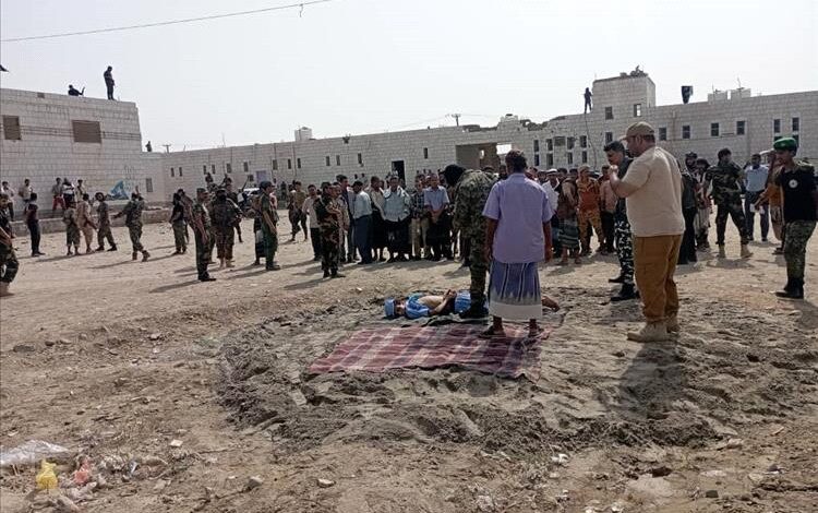 تنفيذ حكم الإعدام بحق مدانين بجرائم قتل في محافظة أبين