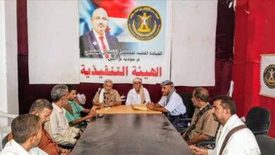 تنفيذية انتقالي مودية تناقش جملة من القضايا الحيوية المتعلقة بالمديرية