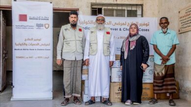 جمعية الحكمة اليمانية الخيرية توفّر أدوية لعلاج الحميات والكوليرا لمكتب الصحة بساحل حضرموت