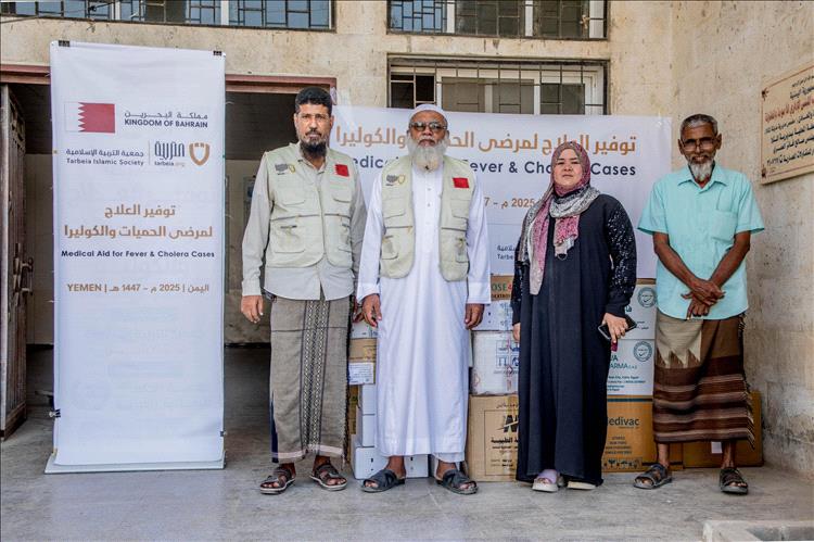 جمعية الحكمة اليمانية الخيرية توفّر أدوية لعلاج الحميات والكوليرا لمكتب الصحة بساحل حضرموت