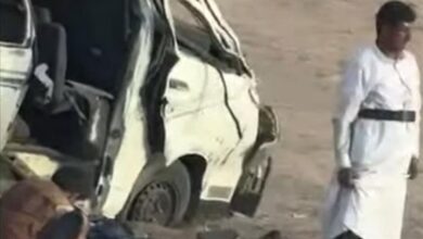حادث مروع على طريق تعز – طور الباحة – عدن