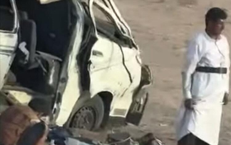 حادث مروع على طريق تعز – طور الباحة – عدن