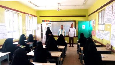 زيارة تفقدية لمشروع تأهيل معلمات الريف في تبن بلحج