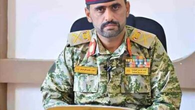 قائد محور الغيضة يتوعد برد حازم على كل من يعبث بأمن المهرة