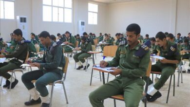 كلية الشرطة حضرموت تختتم الامتحانات النهائية للفصل الدراسي الثاني لطلاب الدفعتين الثانية والثالثة من القسم العام