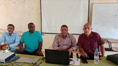 كلية ردفان الجامعية بجامعة لحج تدشن دورة الكفايات التدريسية لأعضاء هيئة التدريس المستجدين فى كلية