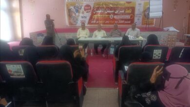 لحج.. تدشين الدورة التدريبية للعاملين الصحيين المشاركين  بحملة التحصين ضد شلل الأطفال بمديرية تبن