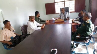 لدهم والمحضار-- يدشنان صرف البطاقة الذكية في فرع مصلحة الأحوال المدنية والسجل المدني في مديرية حبان