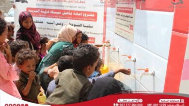 مؤسسة تشبيك تدشن مشروع مياة قرية البريدة بمديرية الوازعية محافظة تعز