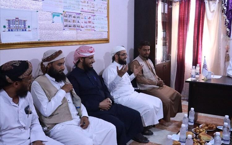 مؤسسة وادي دوعن للتنمية تستضيف طلاب الشيخ محمد بن صالح العثيمين القادمين من المملكة العربية السعودية