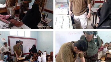 مدير أمن ابين يزور المخيم الصيفي بمدرسة أبناء الفلاحين القرنعة - الكود