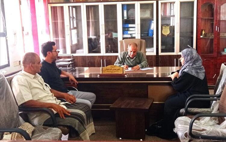 مدير تربية لحج يبحث دعم المؤسسة الاجتماعية الحديثة لـ 8 مدارس في المحافظة