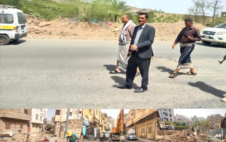 مدير عام "القاهرة" يتفقد مشاريع تأهيل شبكة الصرف الصحي في الروضة وجولة سنان
