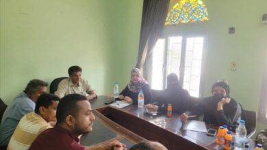 مدير عام الصحة بالحديدة يبحث مع مدير عام الصحة الإنجابية بوزارة الصحة الأوضاع الصحية في المحافظة