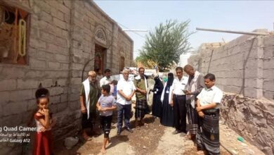 مدير عام الملاح والأمين العام ومدير مكتب الصحة يدشنون حملة التحصين الطارئة ضد مرض شلل الأطفال في عموم المديرية