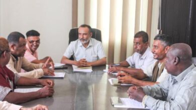 مدير عام بروم ميفع يترأس إجتماع المكتب التنفيذي بالمديرية