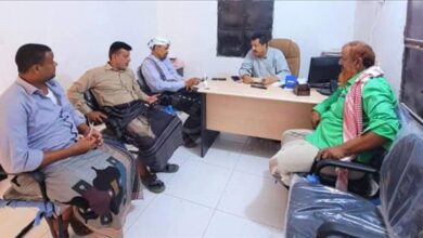 مدير عام رضوم يترأس اجتماعاً لمناقشة تحسين خدمات الكهرباء ومعالجة التحديات بالتنسيق مع شركة الغاز