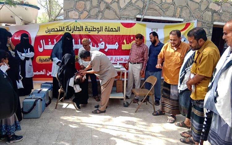مدير عام لودر يدشن حملة تلقيح ضد شلل الأطفال