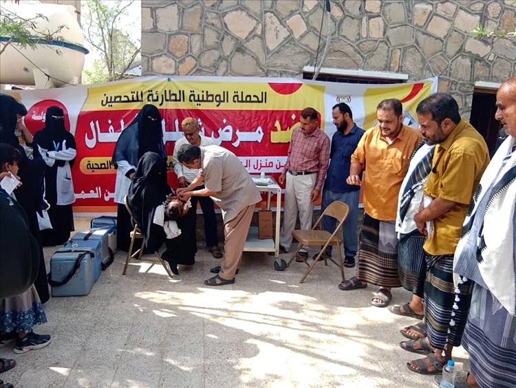 مدير عام لودر يدشن حملة تلقيح ضد شلل الأطفال