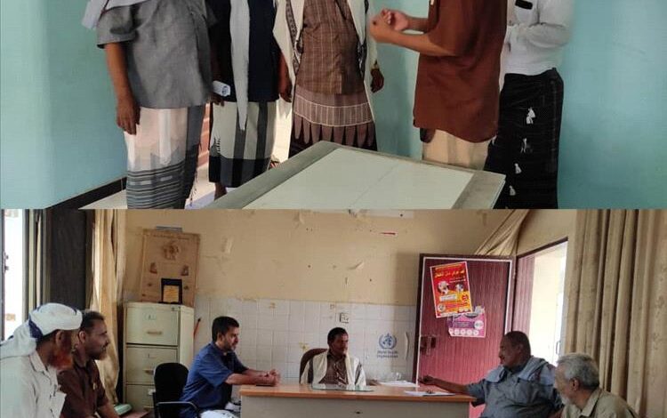 مدير عام مودية في زيارة تفقدية لمستشفى المديرية ويؤكد: سنعمل جاهدين لتحسين أوضاعه وتوفير الكهرباء بشكل عاجل