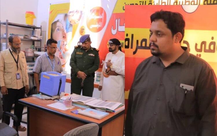 مدير مكتب الصحه شبام الدكتور بن طالب  يؤكد  نجاح الجولة  حملة التحصين ضد شلل الأطفال بوادي حضرموت  الجولة الأولى