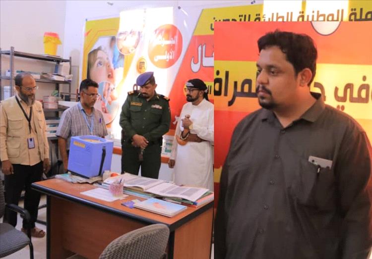 مدير مكتب الصحه شبام الدكتور بن طالب يؤكد نجاح الجولة حملة التحصين ضد شلل الأطفال بوادي حضرموت الجولة الأولى