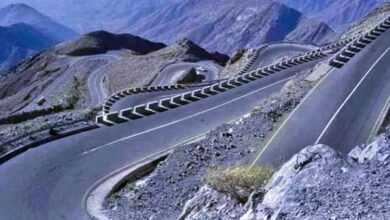 مشيًا على الأقدام.. وفد من اللجان الشعبية ينزل من طريق ثرة تمهيدًا لإعادة فتحه أمام المسافرين(فيديو)