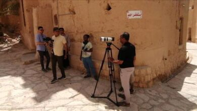 مكتب الثقافة بدوعن يرتب وينسق لعدد من صانعي المحتوى والقنوات الفضائية