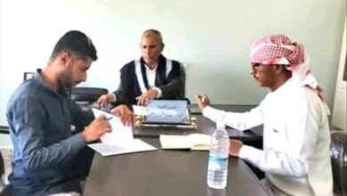 مكتب الزراعة والصليب الأحمر يوقعان محضر تسليم موقع مشروع إعادة تأهيل منحل متكامل بتعز