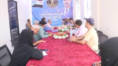 نائب رئيس إنتقالي الضالع يبحث مع نقيب الصحفيين الجنوبيين تعزيز التنسيق الإعلامي المشترك