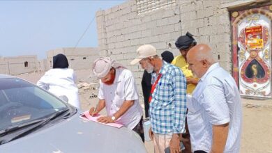 نزول إشرافي من وزارة الصحة إلى فرق حملة التحصين ضد شلل الاطفال بمديرية المضاربة