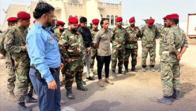 السقاف يزور ميناء المنطقة الحرة عدن ويطلع على الجهود الأمنية المبذولة