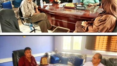دكتور عصام مقبلي يلتقي رئيسي اللجان المجتمعية بمديريتي دار سعد والمنصورة لافتتاح فصول جديدة لمحو الأمية
