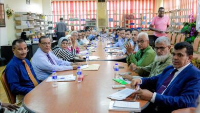 مجلس جامعة عدن يناقش جملة من القضايا الأكاديمية والإدارية في اجتماعه الدوري لشهر يوليو