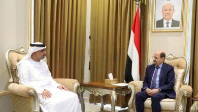 الإمارات تجدد دعمها لمجلس القيادة والحكومة اليمنية خلال لقاء بين وزير الخارجية والسفير الزعابي