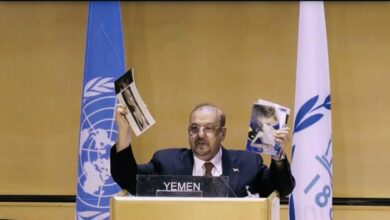 البركاني أمام مؤتمر رؤساء البرلمانات: مليشيا الحوثي تنفذ إبادة جماعية بحق اليمنيين بدعم مباشر من إيران