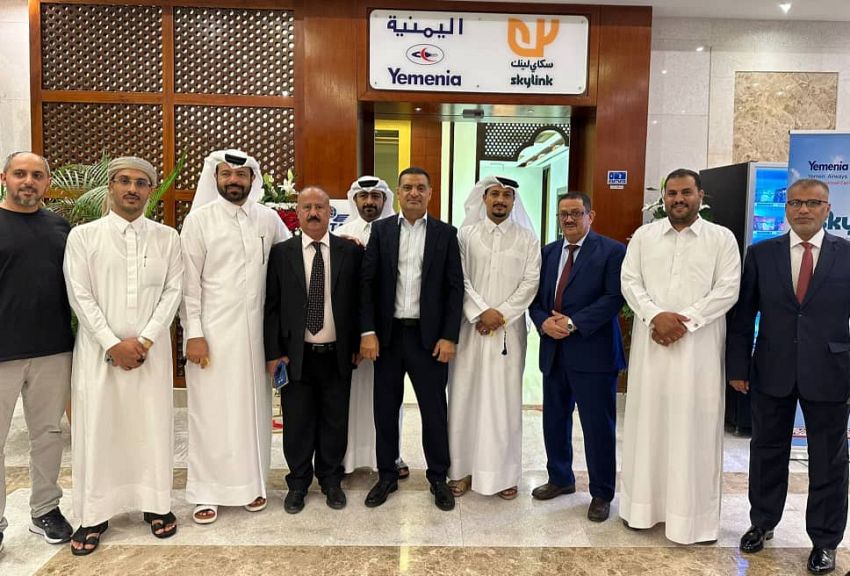 الخطوط الجوية اليمنية تفتتح مكتبها في قطر تمهيداً لاستئناف رحلات عدن