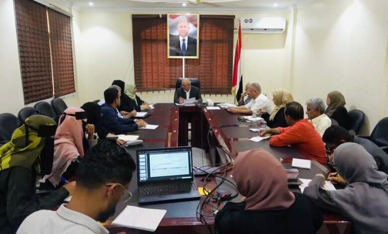 الشرجبي يناقش مع الصليب الأحمر نتائج المرحلة الأولى من المخطط العام لعدن والاستعدادات للمرحلة الثانية
