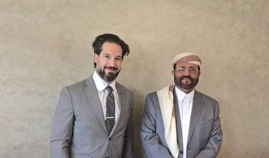 العرادة يبحث مع القائم بأعمال السفير الأمريكي مستجدات الأوضاع في اليمن